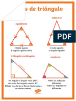 Es N 48 Poster A3 Tipos de Triangulo - Ver - 1