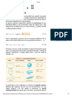 Cenni Di Geometria e Analisi Matematica