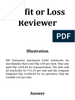 11ABM5 - Profit or Loss - Reviewer