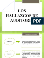 Hallazgos de Auditoría