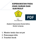 Askep Kebutuhan Cairan & Elektrolit