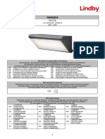 18W Led: Incl. LED Board: L9002153 230V 50Hz