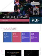 Geologi Sejarah - Pertemuan 2 - Kosmogeni - Dina Tania
