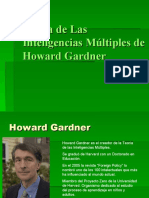 Teoría de las Inteligencias Múltiples de Howard Gardner