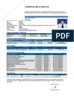 CV Curriculum Vitae for Deck Officer Position