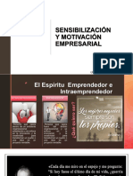 Sensibilización y motivación empresarial