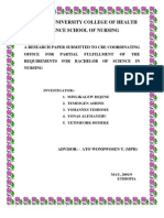 Download ASSESSMENT OF KNOWLEDGE ATTITUDE ANDPRACTICE TOWARD SEXUALLY TRANSMITTEDDISEASES IN BODITI HIGH SCHOOL STUDENTS by Minlik-alew Dejenie SN60866987 doc pdf
