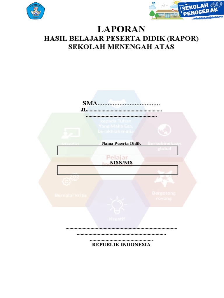 Contoh Raport Kurmer | PDF