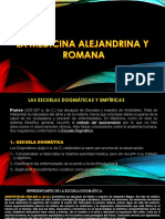 5º - Presentación MEDICINA ALEJANDRINA Y ROMANA