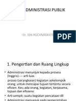 Ilmu Administrasi Publik