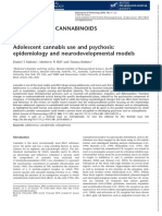 British J Pharmacology - 2010 - Malone - Adolescent Cannabis Use and Psychosis Epidemiology and Neurodevelopmental Models