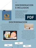 Discriminacion e Inclusion