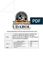 Infarto de Miocardio Agudo - Grupo A