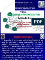 Tema 07 METODO DE PROGRAMACION ROY 2022 - I