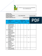 Operativo - Formato de Evaluacion de Desempeño