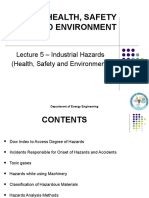 Lecture 5 Industrial Hazards