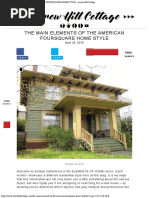 THE MAIN ELEMENTS OF THE AMERICAN FOURSQUARE HOME STYLE - Arrow Hill Cottage