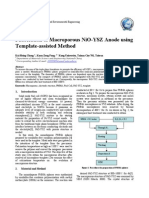 6-Fabrication of Macro Porous NiO-YSZ Anode Using Template-Assisted Method