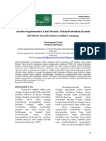 Putrifirdausi, Production Editor, Analisis Implementasi Akad Istishnaâ ™ Dalam Perbankan Syariah Pada Bank Syariah Indonesia (Bsi) Lumajang PR