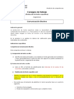 Consigna de Medición de Competencias (Comunicación Efectiva Semipresencial)