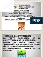 Presentacion Parte Dogmatica Derecho Constitucional.
