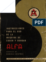 Manual AlfaModelo40BobinaCentral