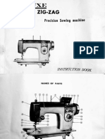 Powermaster De Luxe Zig-Zag Instruction Book