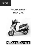 Peugeot Elystar Workshop Manual SH