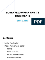 Boiler Feed Water Treatments and Problems