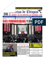 Periódico Noticias de Chiapas, Edición Virtual Sábado 12 de Noviembre de 2022