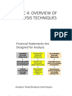 Topic 4 Overview of Analysis Techniques