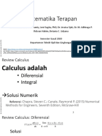 Matematika Terapan Part 1- Turunan Dan Integral Solusi Numerik - Without Note