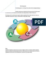 The Deming Cycle