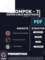 Kelompok 7 Sistem Operasi Backtrack