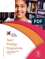 Teen Prodigy Programme: SIX Cs