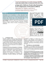 Peculiarities of Using Innovative Software Tools in The Formation and Development of Competencies of Preschool Children