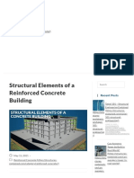 Structural Elements of A Reinforced Concrete Building - Structures Explained