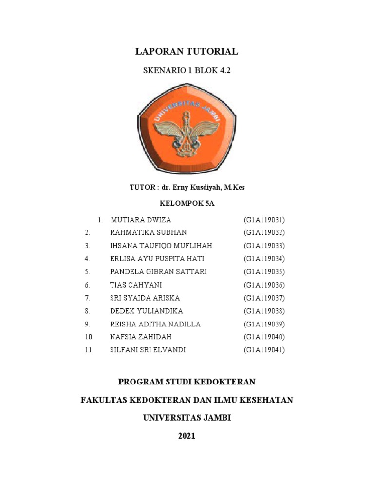 Laporan Tutorial 1 Blok 4.2 KLMPK 5a | PDF