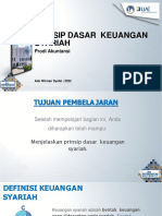 MKI 2.1 Prinsip Dasar Syariah