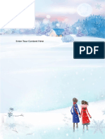 Romantic Winter Lovers Letter-WPS Office