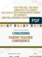 Conquering Parent-Teacher Conference
