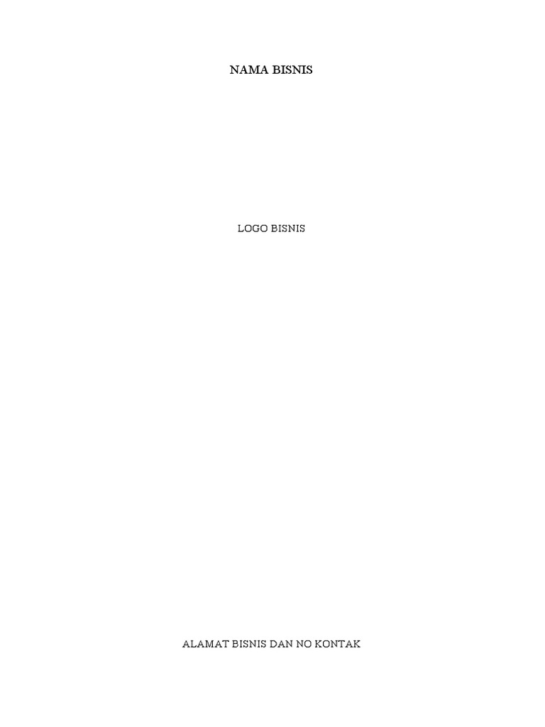 Format Proposal Pdf Strategic Management Marketing