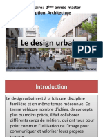 Séminaire Désign Urbain