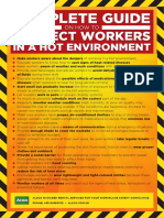 Alsco SG Safety Posters Hot Environment A4
