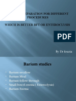 Barium Preparation For Different Procedures