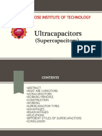 Ultracapacitors (Supercapacitors)