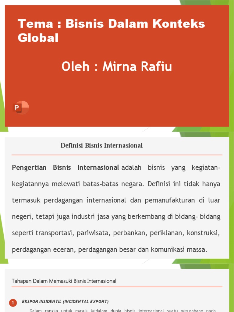 Keterampilan Belajar Global dalam Konteks Global