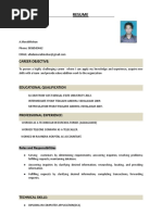 Murali Resume