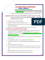 New III Xii PP Term 1 Exam Zoom Meet Instn.