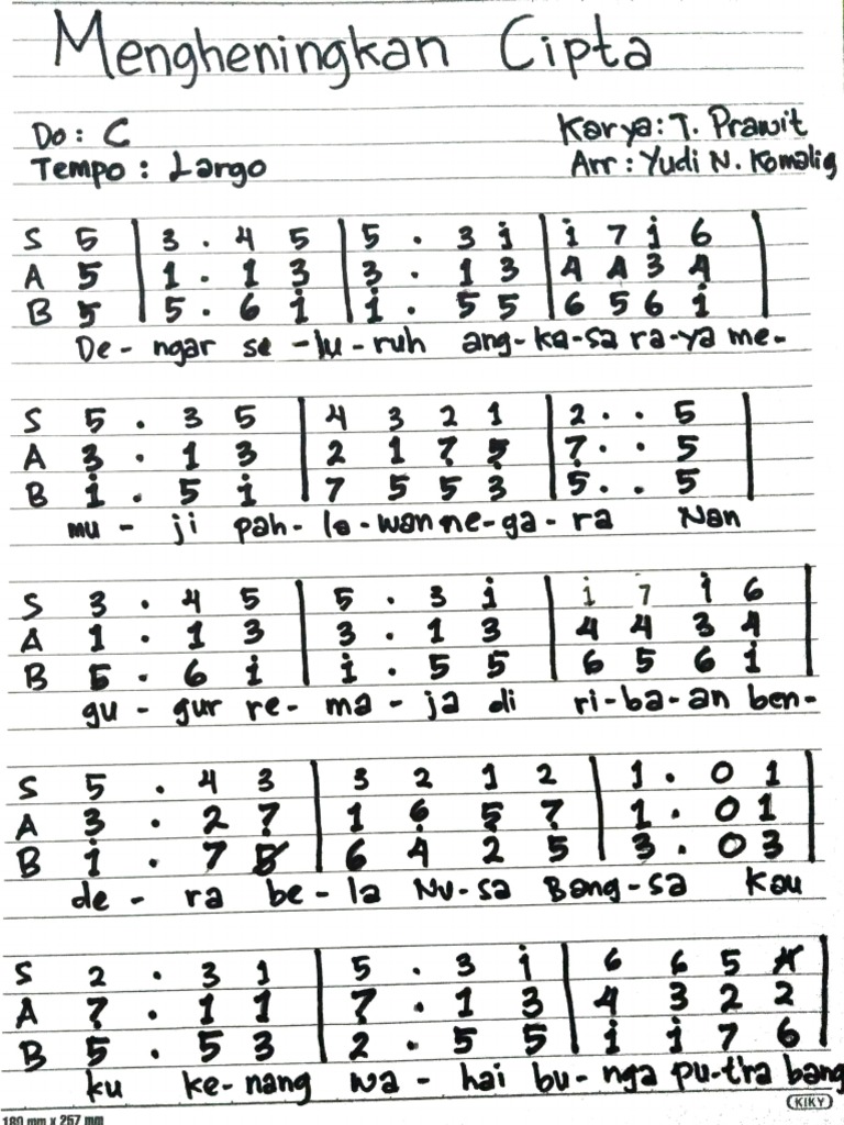 Mengheningkan Cipta | PDF